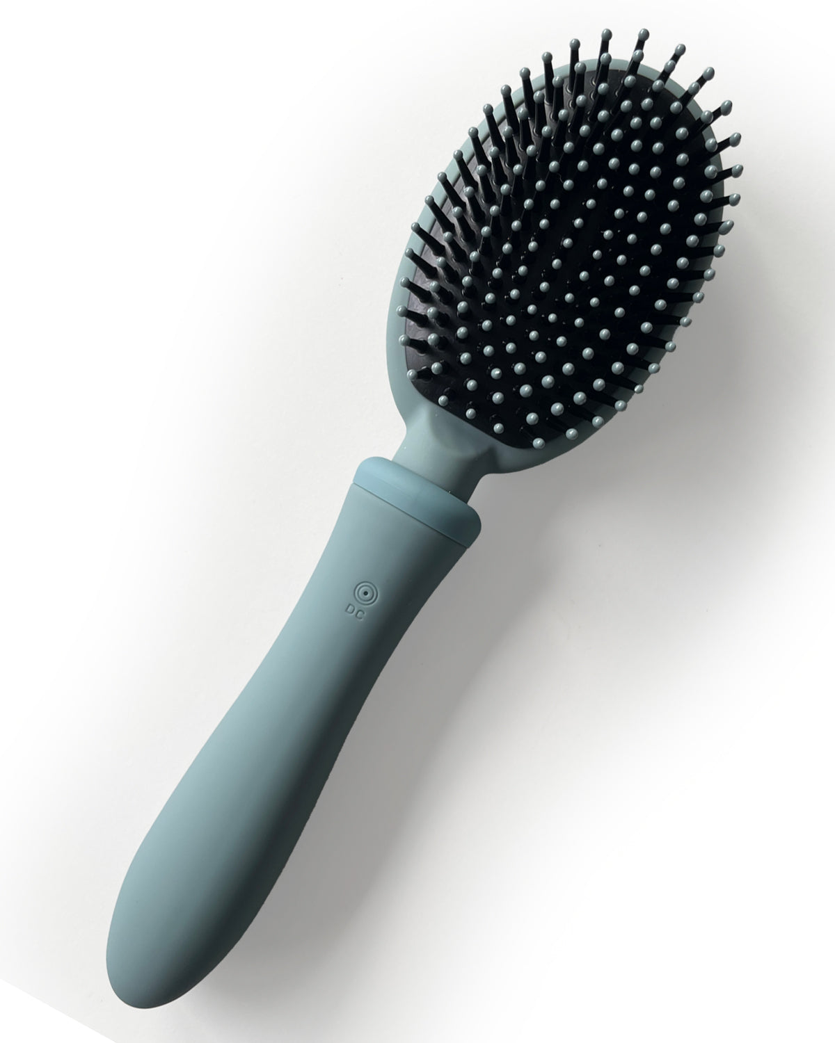 Vibraliss Luxury Vibrating Hairbrush Massager Grey Blue
