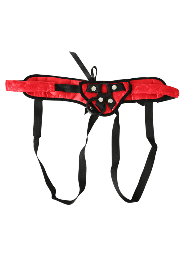Sportsheets Red Lace Corsette Strap On