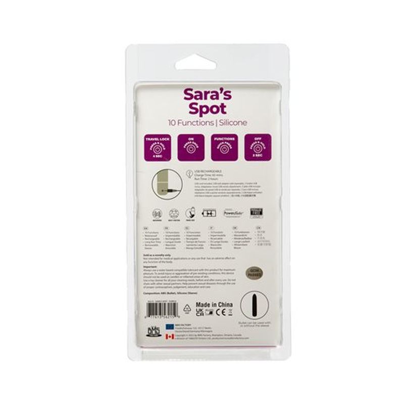PowerBullet | Power Bullet Sara’s Spot Vibrator Purple
