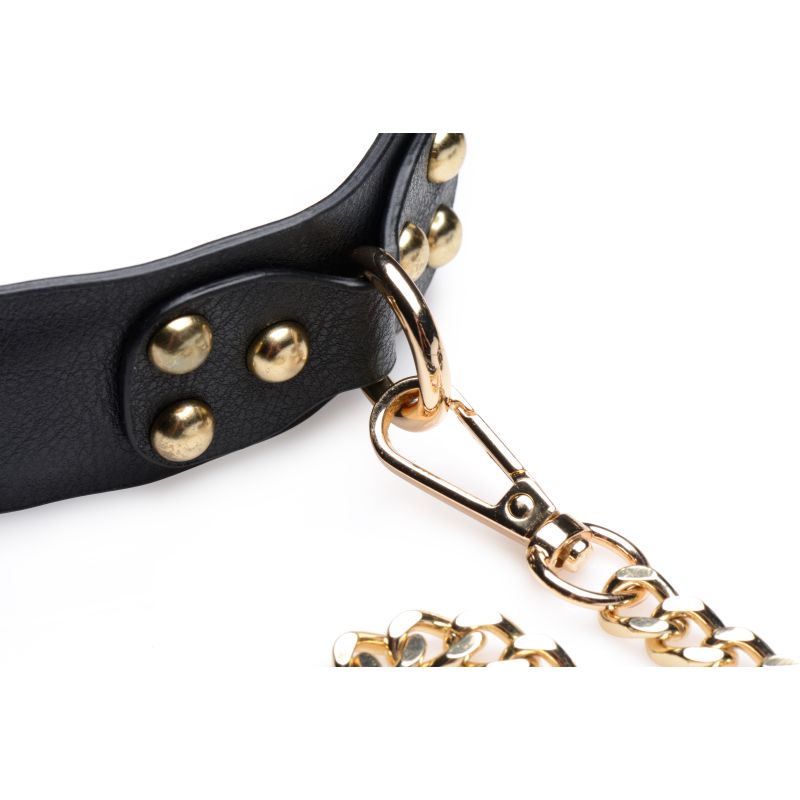 Master Series Golden Submission Bondage Set Black