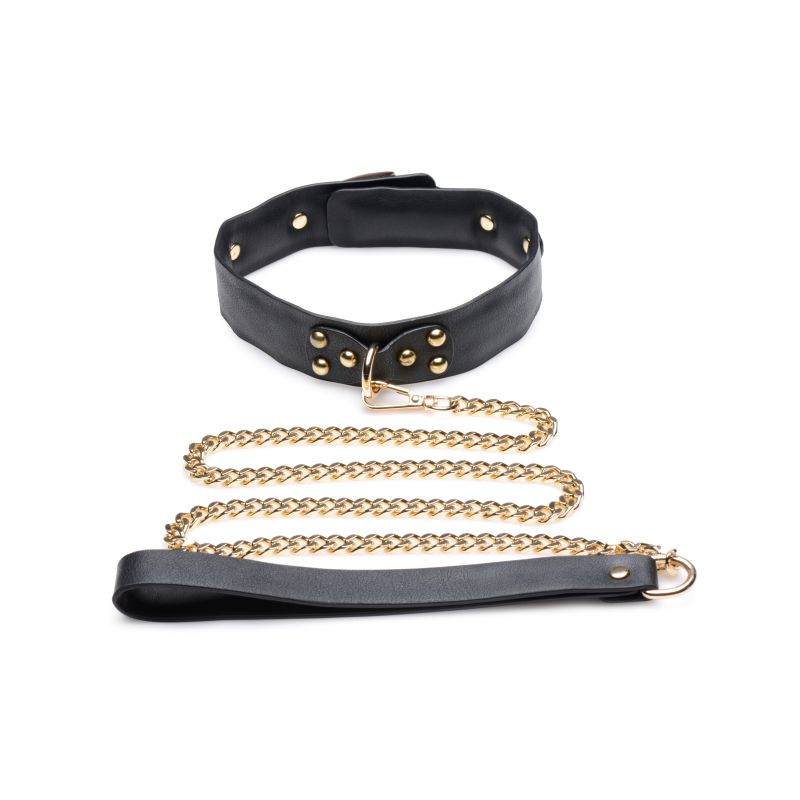 Master Series Golden Submission Bondage Set Black