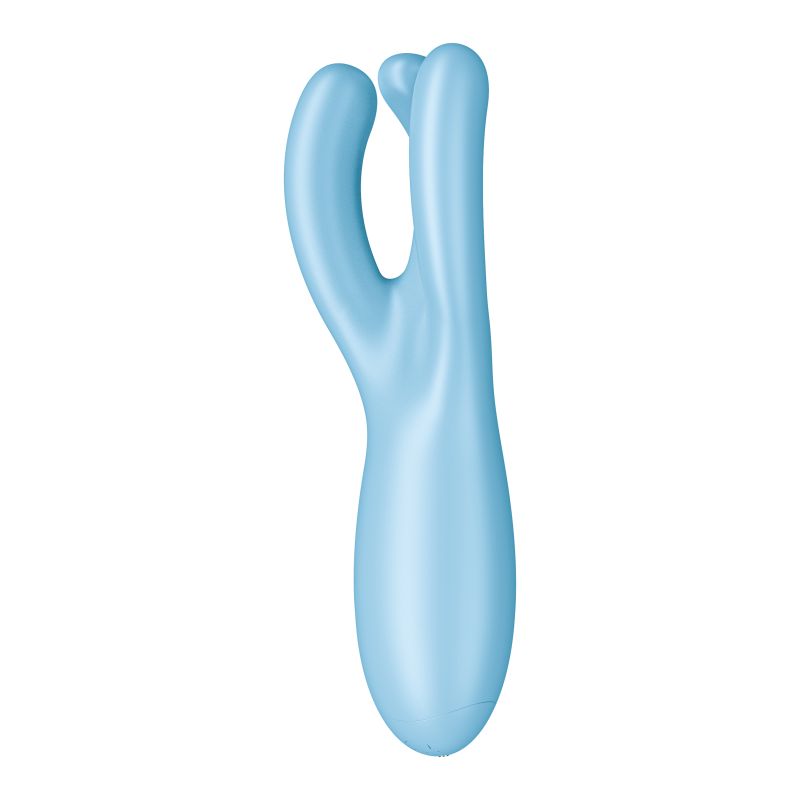 Satisfyer Threesome 4 Layon Vibrator Blue (App)