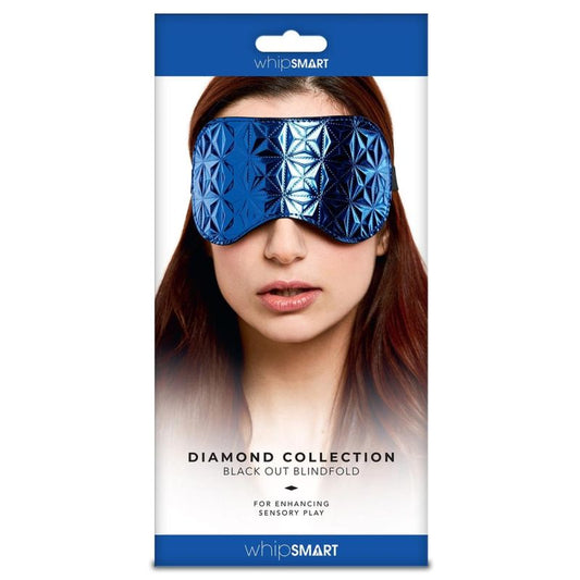 Whipsmart Diamond Blindfold Blue