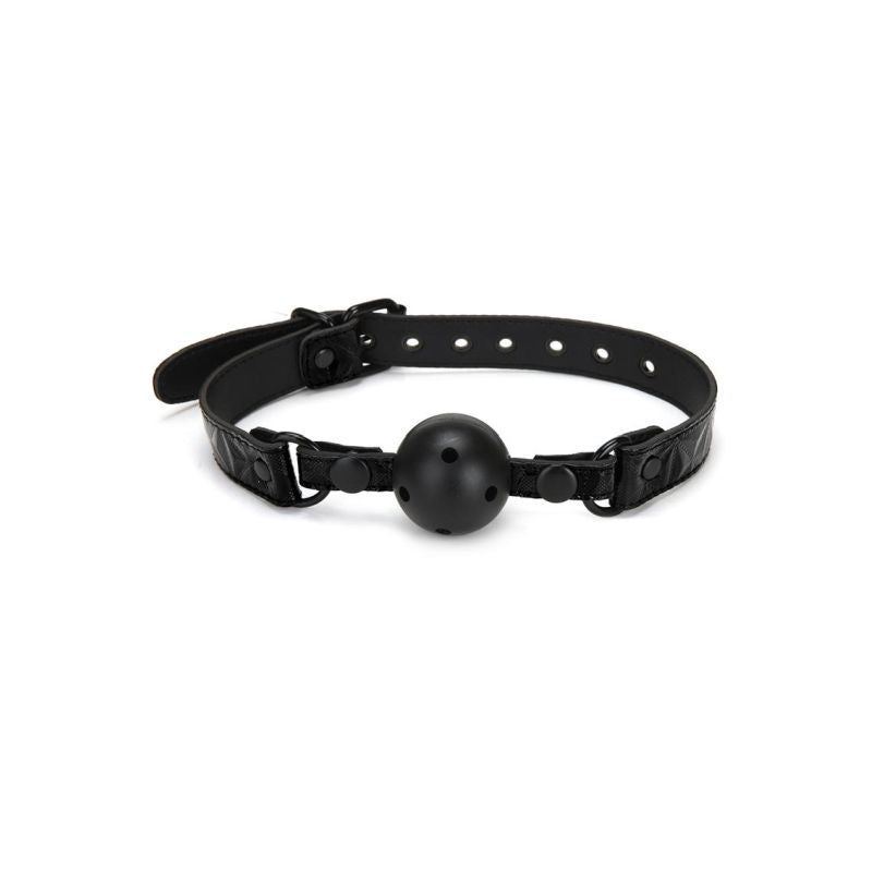 Whipsmart Diamond Deluxe Ball Gag Black