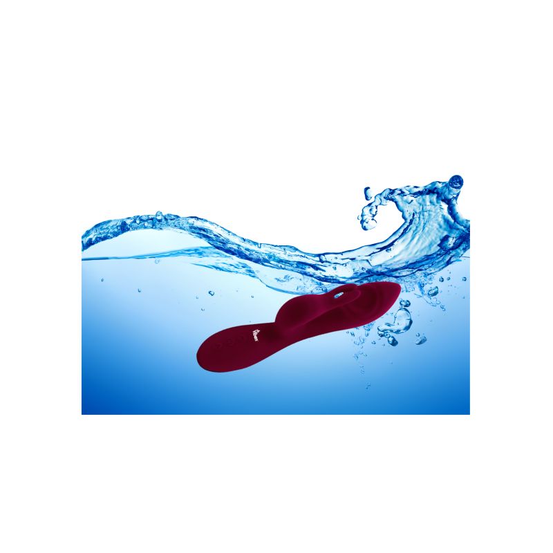 Viben Pzazz G-Spot Thumping Rabbit Vibrator Ruby