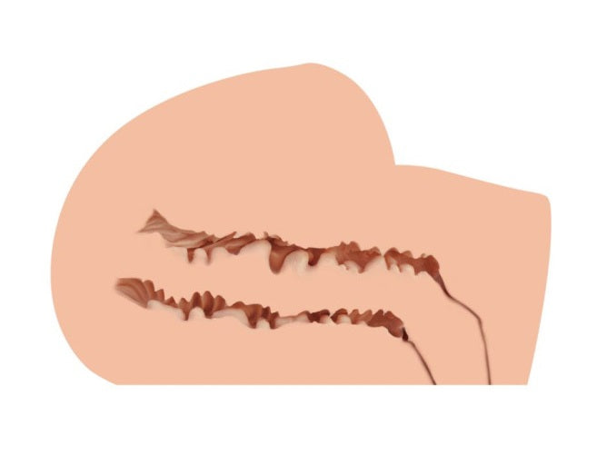 Naked Factory | Scarlet Real Hip Masturbator