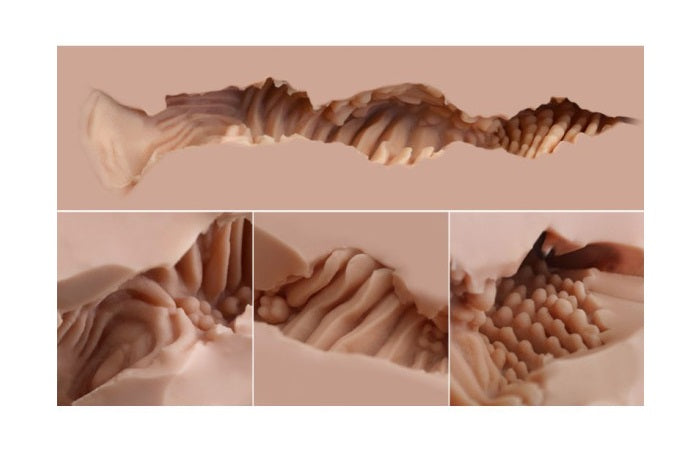 Naked Factory | Nicole Doggy Style Real Hip Masturbator