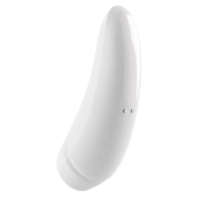 Satisfyer Curvy 1+ Mobile App USB Clitoral Stimulator & Vibration White