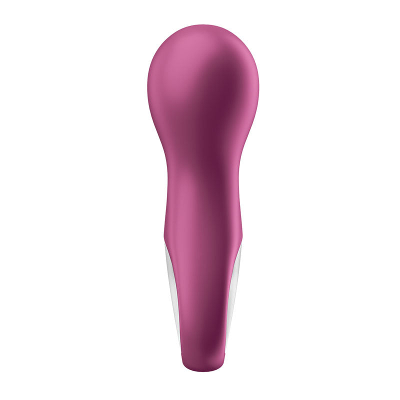 Satisfyer Lucky Libra Air Pulsation Stimulator with Vibration - Berry Red