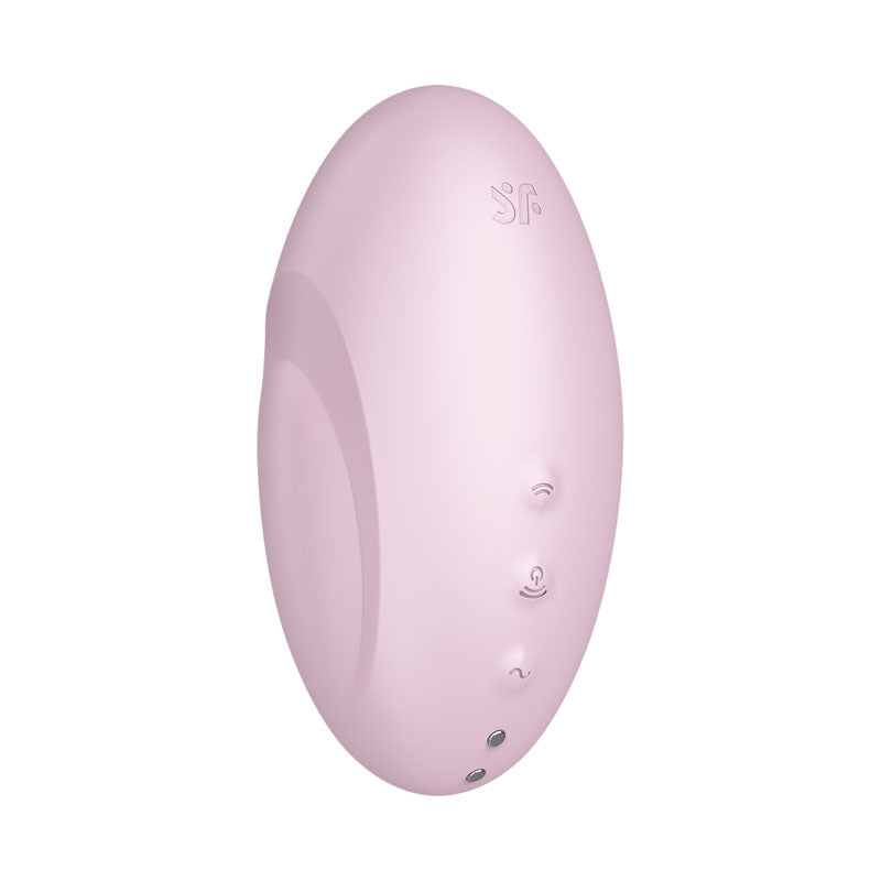 Satisfyer Vulva Lover 3 USB Rechargeable Air Pulse Clitoral Stimulator - Pink