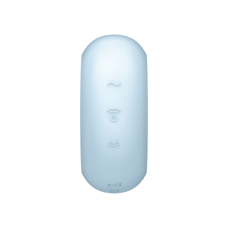 Satisfyer Pro To Go 3 USB Rechargeable Air Pulse Clitoral Stimulator - Blue