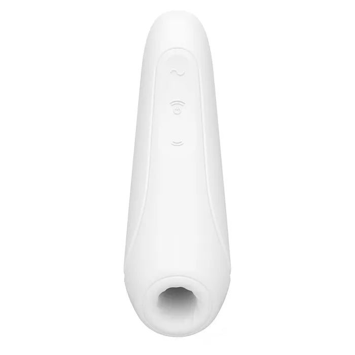Satisfyer Curvy 1+ Mobile App USB Clitoral Stimulator & Vibration White