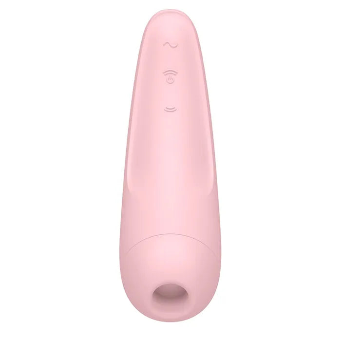 Satisfyer Curvy 2+ Mobile App USB Clitoral Stimulator & Vibration Pink