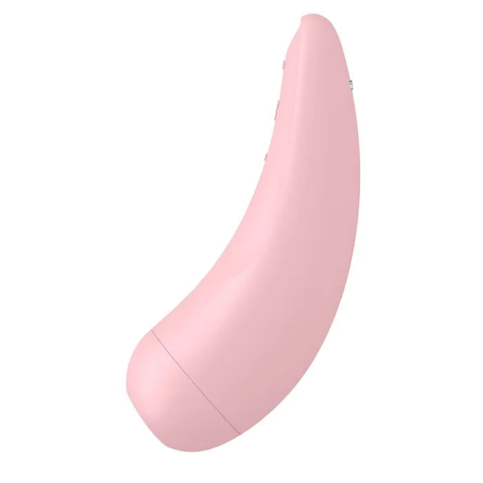 Satisfyer Curvy 2+ Mobile App USB Clitoral Stimulator & Vibration Pink