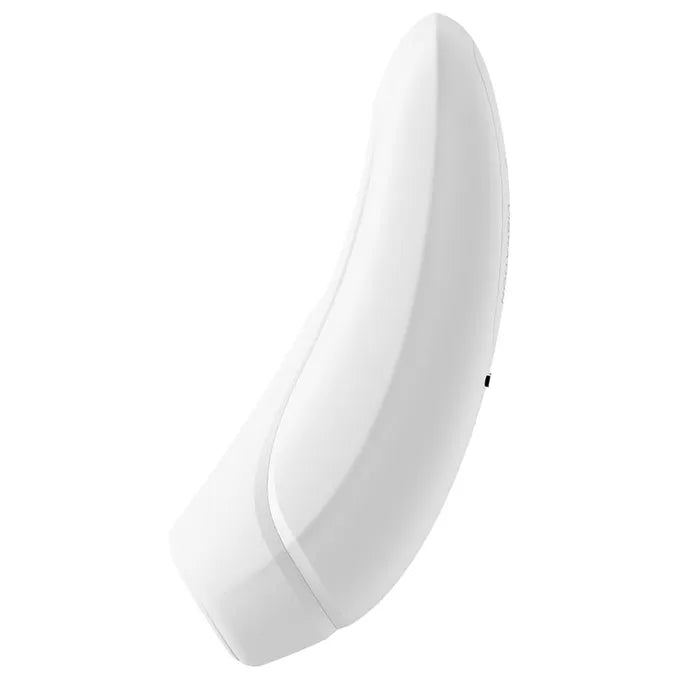 Satisfyer Curvy 1+ Mobile App USB Clitoral Stimulator & Vibration White