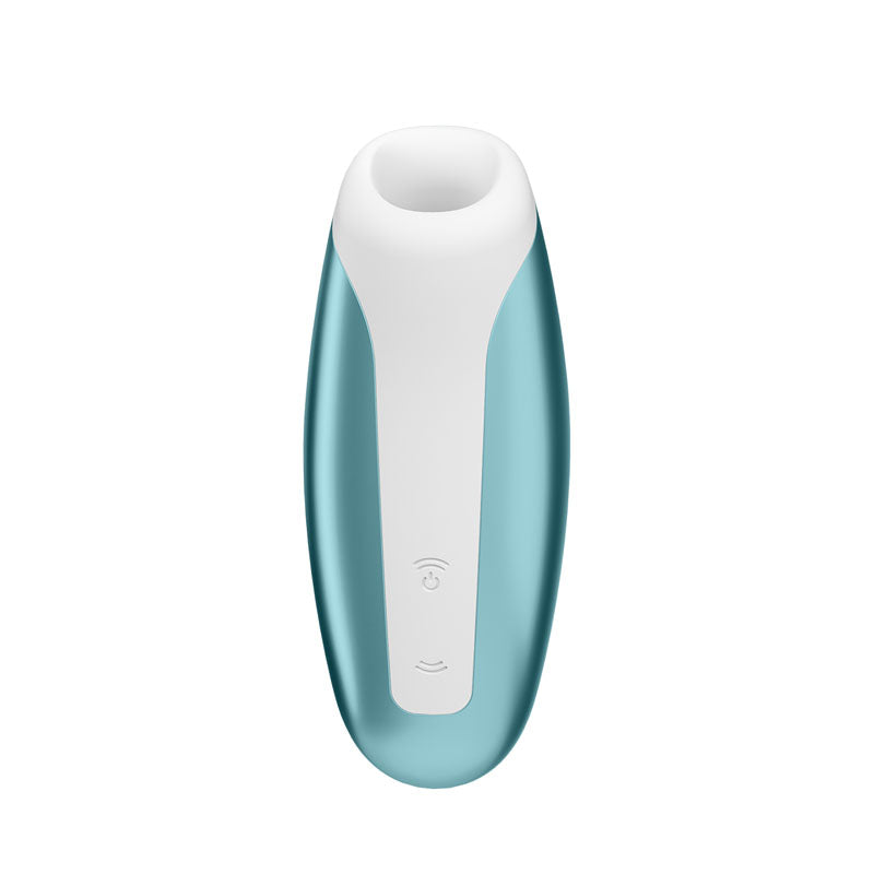 Satisfyer Love Breeze USB Recharge Clitoral Stimulator & Vibration - Ice Blue