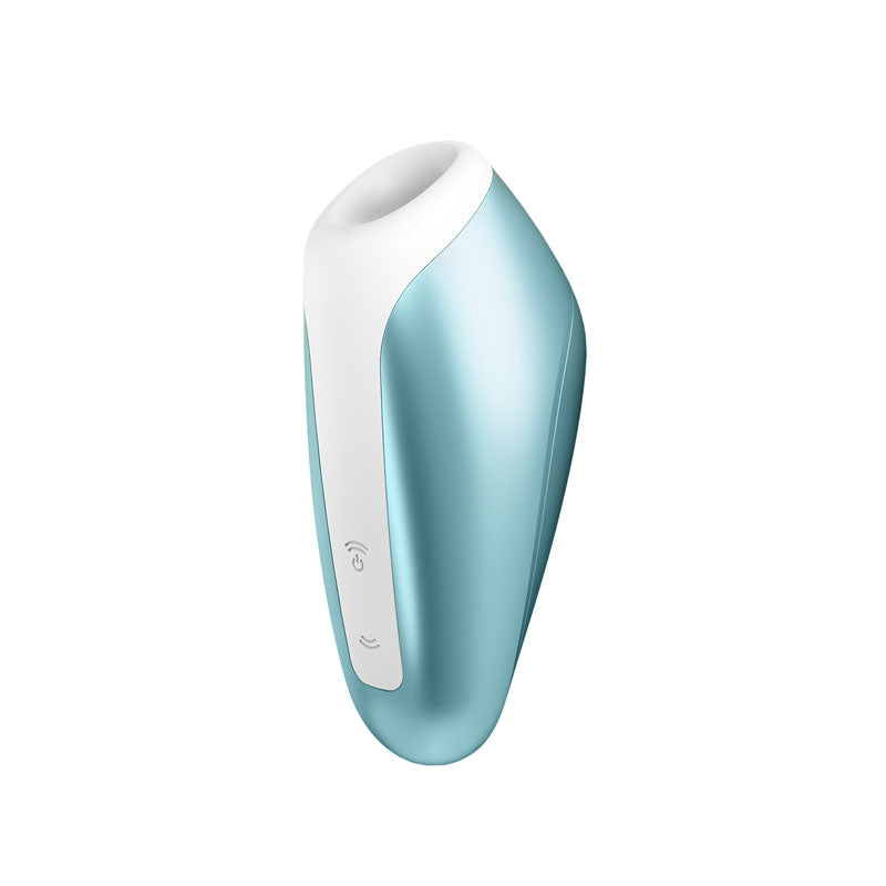 Satisfyer Love Breeze USB Recharge Clitoral Stimulator & Vibration - Ice Blue