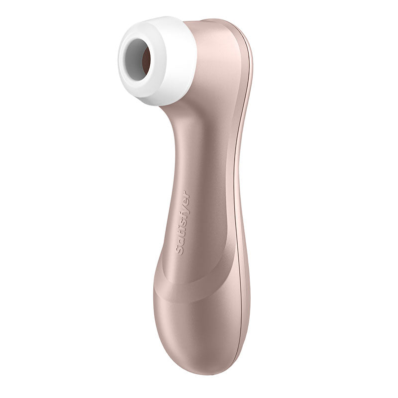 Satisfyer Pro 2 Touch-Free USB-Rechargeable Clitoral Stimulator - Rose Gold