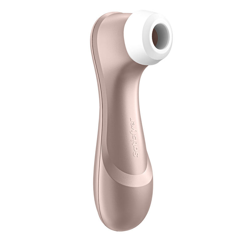 Satisfyer Pro 2 Touch-Free USB-Rechargeable Clitoral Stimulator - Rose Gold