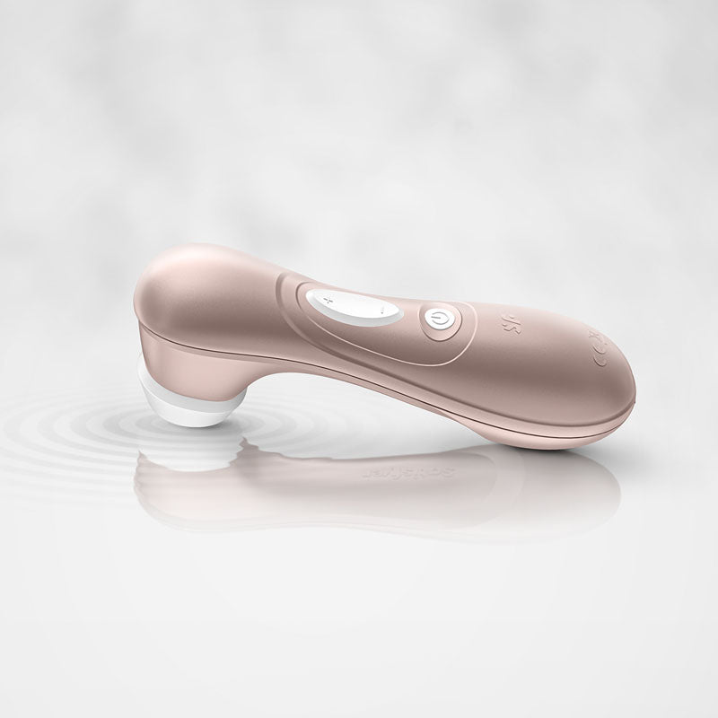 Satisfyer Pro 2 Touch-Free USB-Rechargeable Clitoral Stimulator - Rose Gold