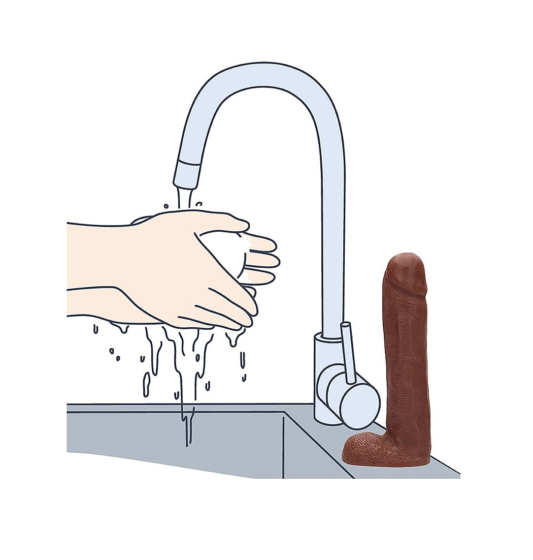 Shots Toys | Dicky Soap With Balls Chocolate Scented