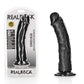 Shots Toys | REALROCK Realistic Regular Curved Dildo - Black 20cm (8") Dong