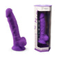 Adrien Lastic Silexd 7" Model 1 Realistic Silicone Dildo - Purple