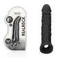 Shots Toys | REALROCK Realistic Penis Sleeve 8" - Black