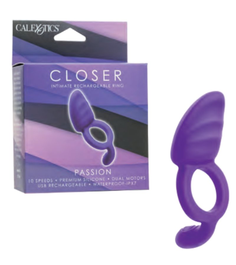 Calexotics Closer Intimate Rechargeable Ring Passion