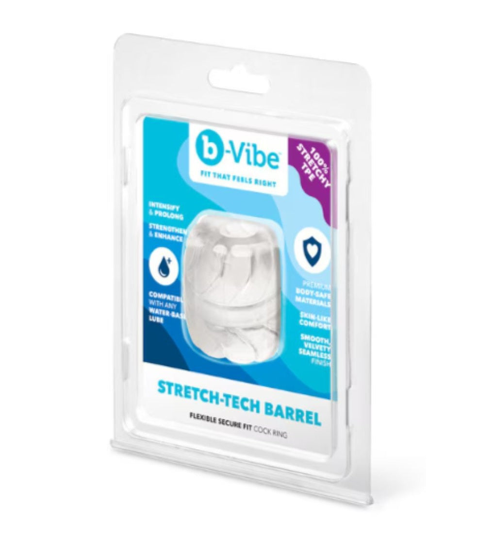 COTR | B-Vibe Stretch-Tech Barrel - Ultra Stretchy Cock Ring
