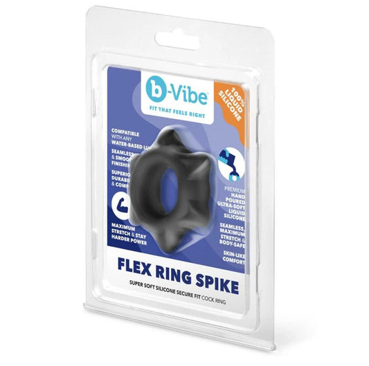COTR | B-Vibe Flex Ring Spike - Silicone Cock Ring