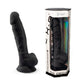 Adrien Lastic Silexd 9" Model 1 Realistic Silicone Dildo - Black