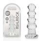 Shots Toys | REALROCK Crystal Clear 5.5" Curvy Dildo/Plug - Translucent