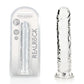 Shots Toys | REALROCK Crystal Clear 8" Straight Dildo No Balls - Translucent