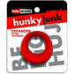 Hunkyjunk Expander Slimmer Scoop Style Cockring Red Velvet