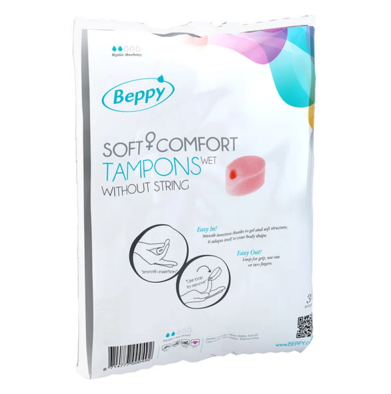 Beppy Soft+Comfort Wet Tampons 30 Pc