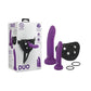 Electric EEL | Together Duo 2pc 5.5” & 7.75” Silicone Dildo & Harness Set