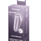 Satisfyer Love Breeze Battery Series - Air Pulse Clitoral Vibrator - Violet