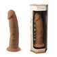 Adrien Lastic Silexd 7.5" Model 2 Realistic Silicone Dildo - Brown
