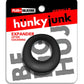 Hunkyjunk Expander Slimmer Scoop Style Cockring Black Fog