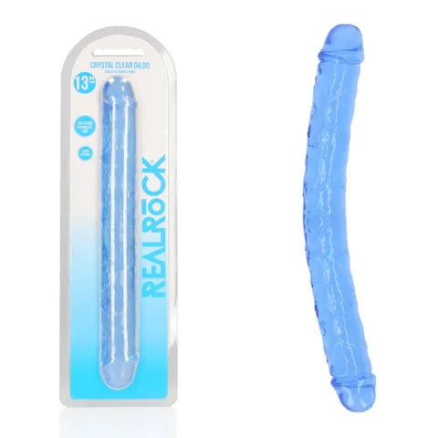 Shots Toys | REALROCK 34cm (13") Double Dong Blue