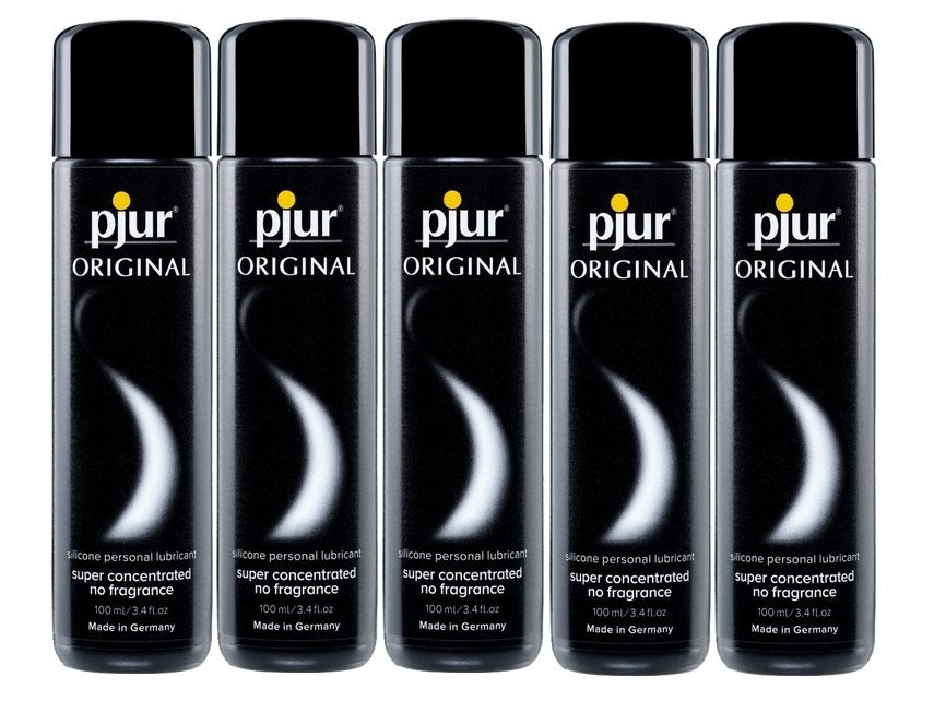 Pjur Original Silicone Lubricant 5x100ml - 5 Pack