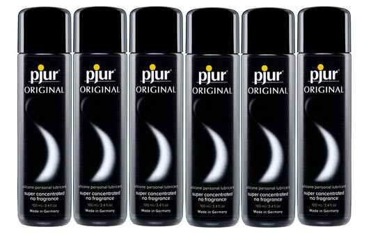 Pjur Original Silicone Lubricant 6x100ml - 6 Pack