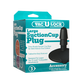 Doc Johnson Vac-U-Lock Large Black Suction Cup Plug