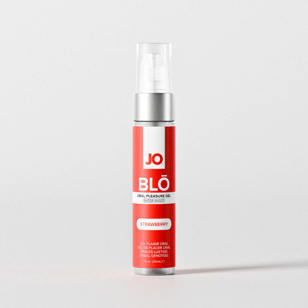 JO Blo Strawberry Flavoured Oral Pleasure Gel 30ml
