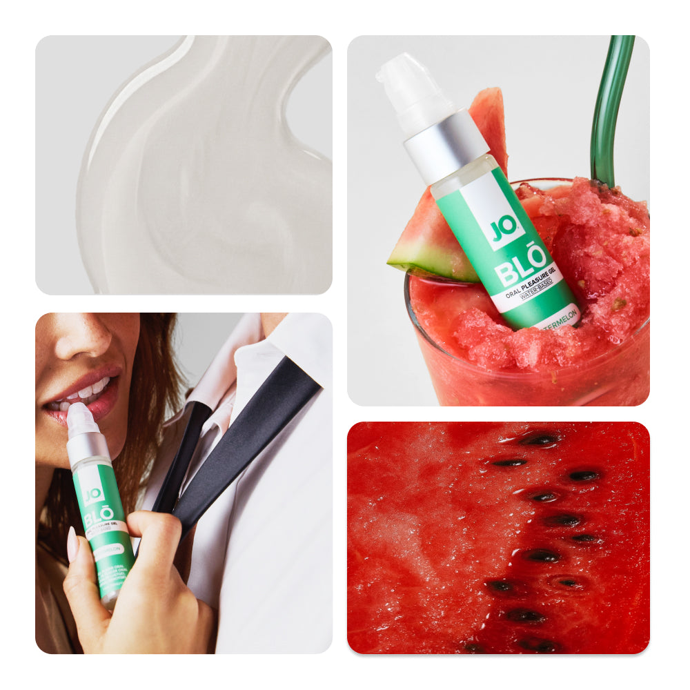 JO Blo Watermelon Flavoured Oral Pleasure Gel 30ml