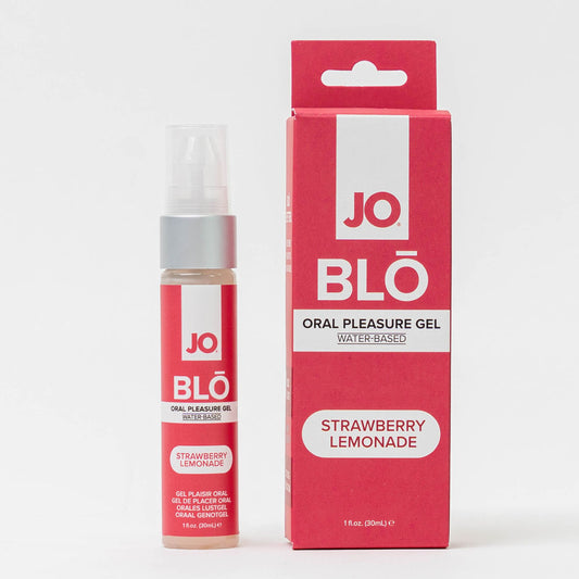 JO Blo Strawberry Lemonade Flavoured Oral Pleasure Gel 30ml