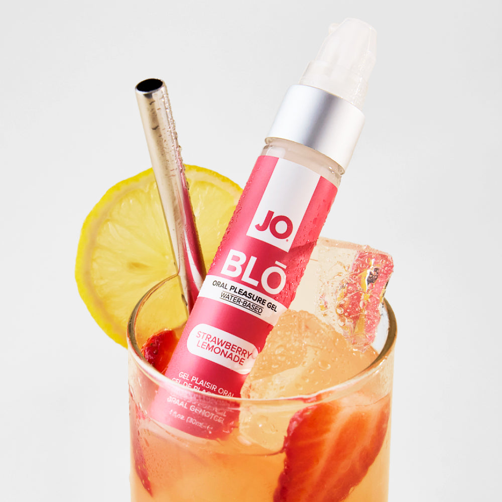 JO Blo Strawberry Lemonade Flavoured Oral Pleasure Gel 30ml