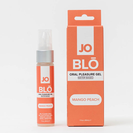 JO Blo Mango Peach Flavoured Oral Pleasure Gel 30ml
