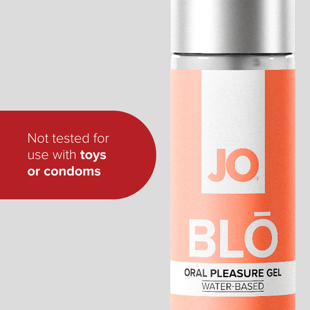 JO Blo Mango Peach Flavoured Oral Pleasure Gel 30ml